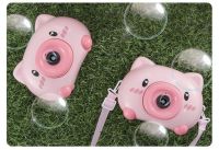 ? Bubble camera ที่เป่าฟองสบู่ ? เครื่องเป่าฟองสบู่ลายหมู ฟองสบู่หมู กล้อง Bubble Camera รูปน้องหมู