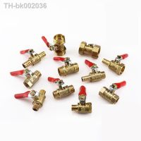 ✚ Brass small ball valve 1/8 1/4 3/8 1/2 Female/Male Thread Brass Valve Connector Joint Copper Pipe Fitting Coupler Adapter