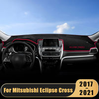 Car Dashboard Cover Mat For Mitsubishi Eclipse Cross 2017 2018 2019 2020 2021 Dash Board Shade Pad Anti-UV Protector Accessories