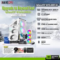 iHAVECPU RTX40WH-84 INTEL I7-13700KF 3.4GHz 16C/24T / Z790 / RTX 4070 TI 12GB / 32GB DDR5 5200MHz / M.2 1TB / 850W (80+GOLD) / CS360