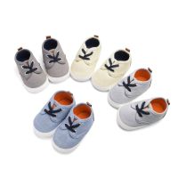 COD SDFERTGRTYTYUYU Canvas Baby Sneakers Newborn Boys Girls Toddlers Soft Sole Non-Slip Baby Shoes