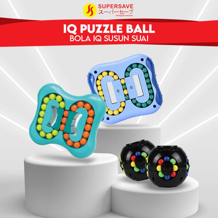 Rotating IQ Ball Colourfull Magic Beans Children Brain Fidget Toys