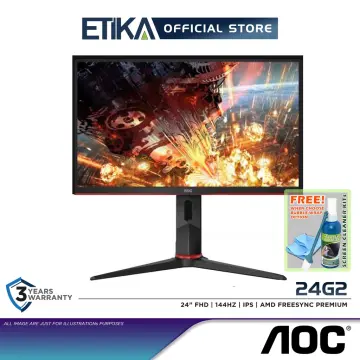 24G2 23.8 FreeSync Premium Gaming Monitor - AOC Monitor