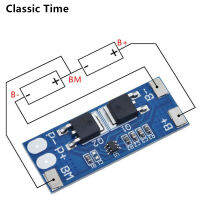 Classic Time โมดูลแบตเตอรี่ วงจรไฟฟ้า 2S 8A Li-Ion 7.4V 8.4V 18650 BMS PCM 15A Peak Current Bms PcmสำหรับLi-Ion Lipo Cell Pack