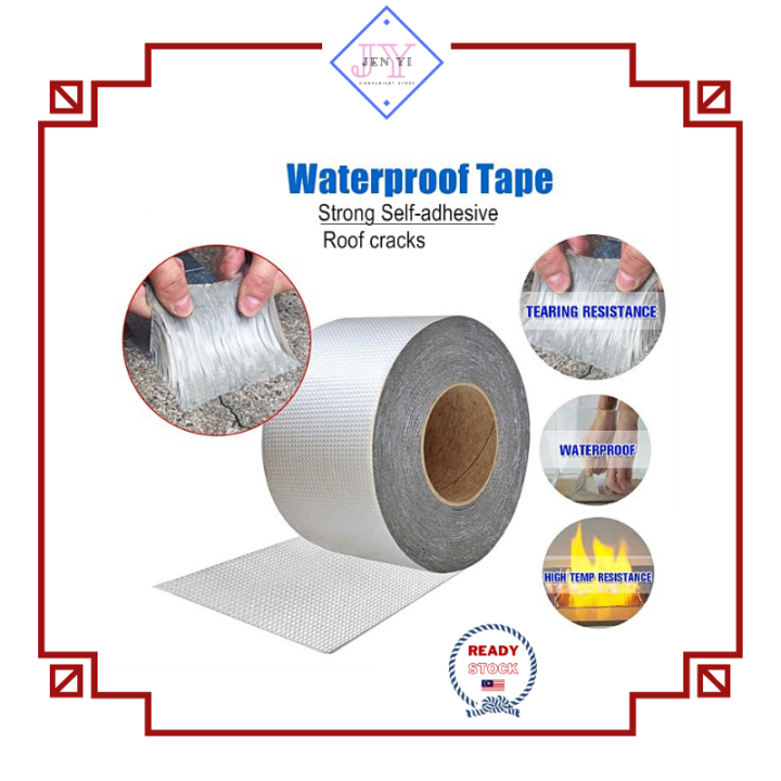 Waterproof Tape Butyl Rubber Aluminium Foil Tape for Roof Pipe Repair