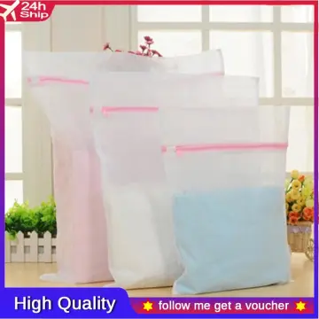 11 Size Mesh Laundry Bag Polyester Home Organizer Coarse Net