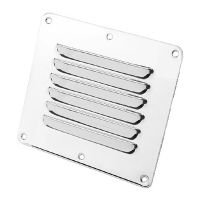 ฮาร์ดแวร์ทางทะเล316เรือสแตนเลส Marine Square Air Vent Louver Vent Grille Ventilation Louvered Ventilator Grill Cover