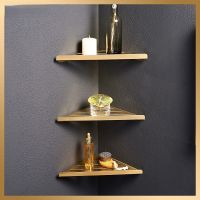 ▼✁☌ wire drawing Gold 304 Stainless Steel Shelf Towel Rack Polished kitchen Hardware Toilet Holder Towel Hook Bathroom Accessories