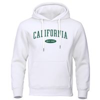 California West Coast Street Letter Printing Hoody Mens Oversized Fashion Hoodie Casual Loose Clothes Warm Crewneck Streetwear Size XS-4XL