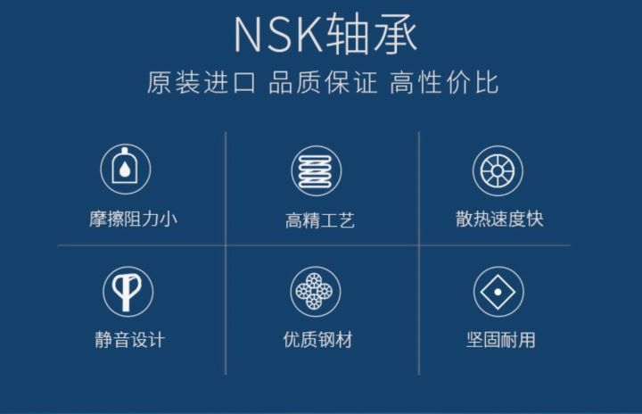 imported-nsk-bearings-nu-nj-1004-1005-1006-1007-1008-1009-1010-em-high-speed