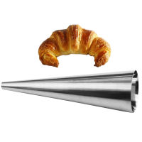 12 Pcs Set Large Size Baking Cones Stainless Steel Pastry Cream Horn Moulds Conical Tube Roll Kitchen Bakware Mold Tool