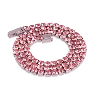 Fashion Square Imitation Pearl Crystal Zircon Choker Necklaces