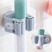 Wall Mounted Mop Organizer Holder Brush Broom Hanger Home Storage Rack Bathroom Suction Hanging Pipe Hooks Household Tools Picture Hangers Hooks