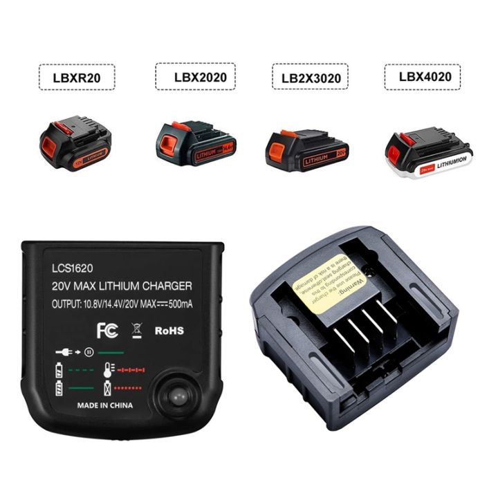 li-battery-charger-for-black-decker-10-8v-14-4v-20v-lbxr20-lb20-lbx20-lbx4020-electric-drill-screwdriver-tool-eu-plug