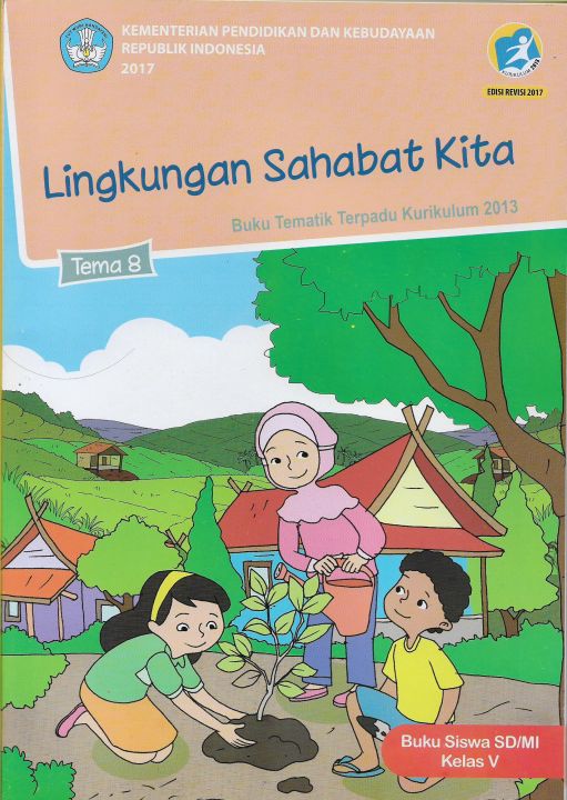 Buku Tematik Sd Kelas 5 Tema 8 Lingkungan Sahabat Kita Lazada Indonesia