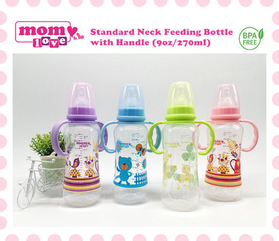 OKBB Twin Pack Baby Feeding Bottle Standard Neck Teats Feeding