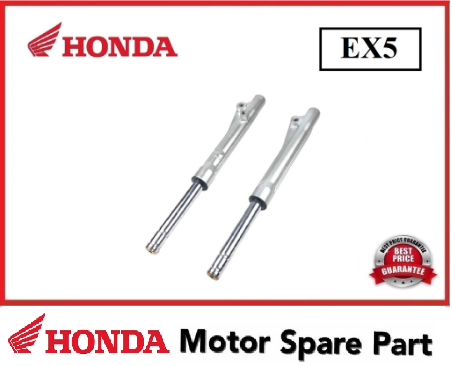 HONDA EX5 HIPOWER FRONT FORK ASSY BATANG FORK DEPAN SET EX5 LAMA EX5 HI ...