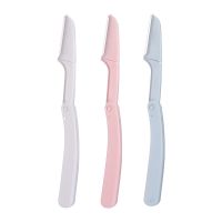 ✙♂ 1pc Safe Folding Ladies Face Shaver Eyebrow Trimmer Blade Anti-Scratch Razor Makeup Tools Eyebrow Trimmer Face Razor for Women