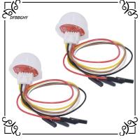 DFBBGHY 2pcs BH1750 เซ็นเซอร์ไฟส่องสว่าง BH1750FVI DC 5V ลูกบอลความเข้มของแสง เซ็นเซอร์วัดแสง Arduino ดิจิตัล โมดูลเซ็นเซอร์ความเข้มของแสง Arduino สำหรับเด็ก