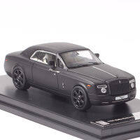 DCM 164 Scale Mini RR Phantom Coupe Luxury Car Diecast &amp; Vehicles โลหะของเล่นกล่องอะคริลิคสีดำ Matte Of s ของขวัญ