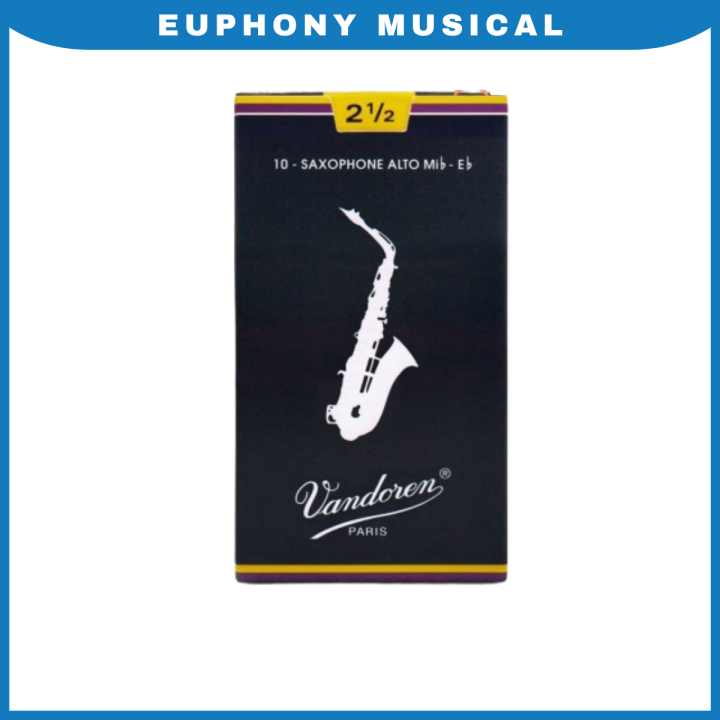 VANDOREN 21/2 Alto Saxophone Reed (1/piece) Lazada