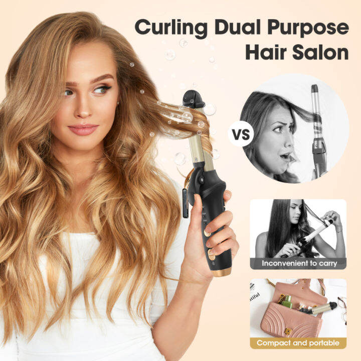 Usb rechargeable 2024 curling iron