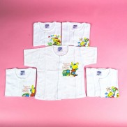 HCMÁo Sơ Sinh Tay ngắn Cho Bé 100% cotton có size lớn cho bé 14 ký