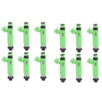 THLS3Z 12Pcs/Lot Fuel Injectors 195500-3170 1955003170 MD332733 for Mitsubishi Montero Sport 3.0L 6G72 1998-2003