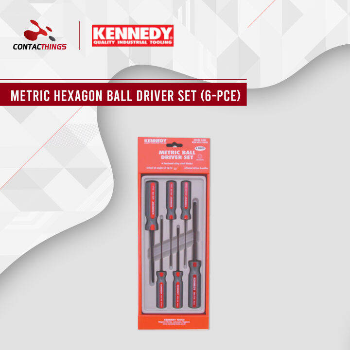 KENNEDY Metric Hexagon Ball Driver Set (6Pce) Lazada