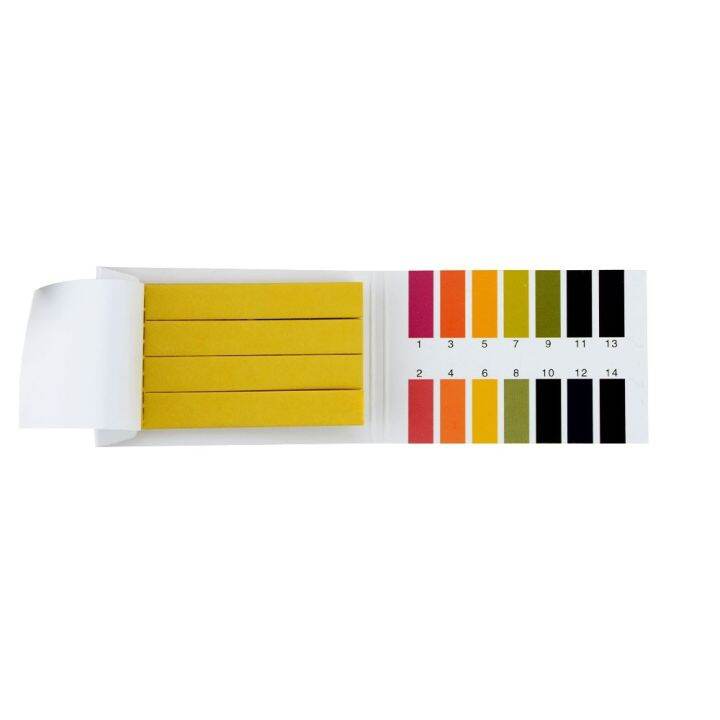 80X PH Indicator Test Strips 1-14 Laboratory Paper Litmus Tester Urine ...