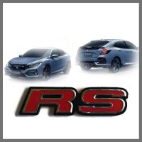 ป้ายLOGO RS ติดหน้า หรือ หลัง CIVIC JAZZ HRV ของ HONDA อีกหลายรุ่น ***** ร้านค้าแนะนำ** สิ้นค้าดี**