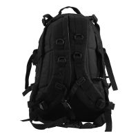 Outdoor 40L 600D Waterproof Oxford Cloth Military Rucksack Backpack Bag ACU Camouflage Sports Travelling Hiking Bag Black