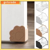 GOTORADE ป้องกันการชนกัน กรอบป้องกันมุมประตู ซิลิโคนทำจากซิลิโคน อีลาสติก ที่ป้องกันมุม น่ารักน่ารักๆ นุ่มนุ่มๆ เคสป้องกันมุมคม บ้านในบ้าน