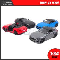 Naynaeshop โมเดลรถสปอร์ต BMW Z4 M40i (Scale 1:34) โมเดลรถเหล็ก รถโมเดล โมเดลรถสะสม Kinsmart