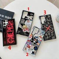 การ์ตูนวันพีชน่ารัก Luffys โซโรเซนจิเคสโทรศัพท์สำหรับ Samsung S23Ultra S23Plus S22Ultra S22Plus นุ่มกันกระแทกด้านหลังเคส Galaxy S21Ultra S21Plus เคสโทรศัพท์สำหรับ S23 S22 S21อัลตร้าเคสห่อหุ้ม