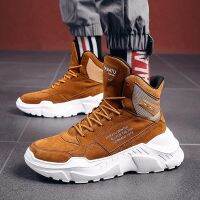 High-top shoes winter 2020 new youth sports shoes running sneakers super hot dad shoes mens ins tide shoes