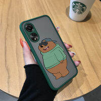 พร้อมเคสโทรศัพท์สำหรับ OPPO A78 4G,เคสโทรศัพท์ลายการ์ตูนอนิเมะแว่นกันแดดเด็กผู้ชายมีน้ำค้างแข็งโปร่งใสแบบแข็งคลุมทั้งหมดเคสป้องกันกล้อง