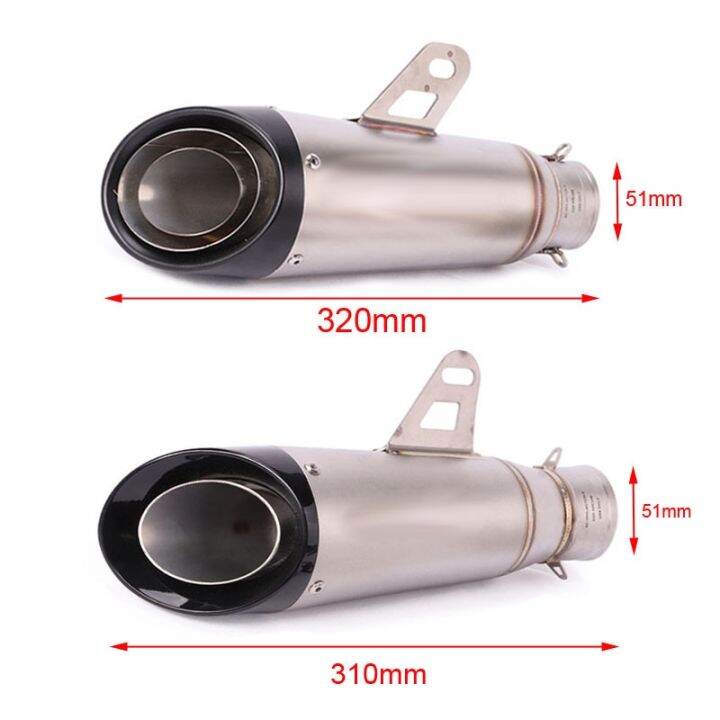 51mm-ท่อไอเสียรถจักรยานยนต์ที่ปรับเสียง-sc-muffler-racing-gp-project-ไปป์สำหรับ-fz6-r1-r6-r3-mt07-zx6r-z750-z900-mt09-fz06-gsxr750-cbr300