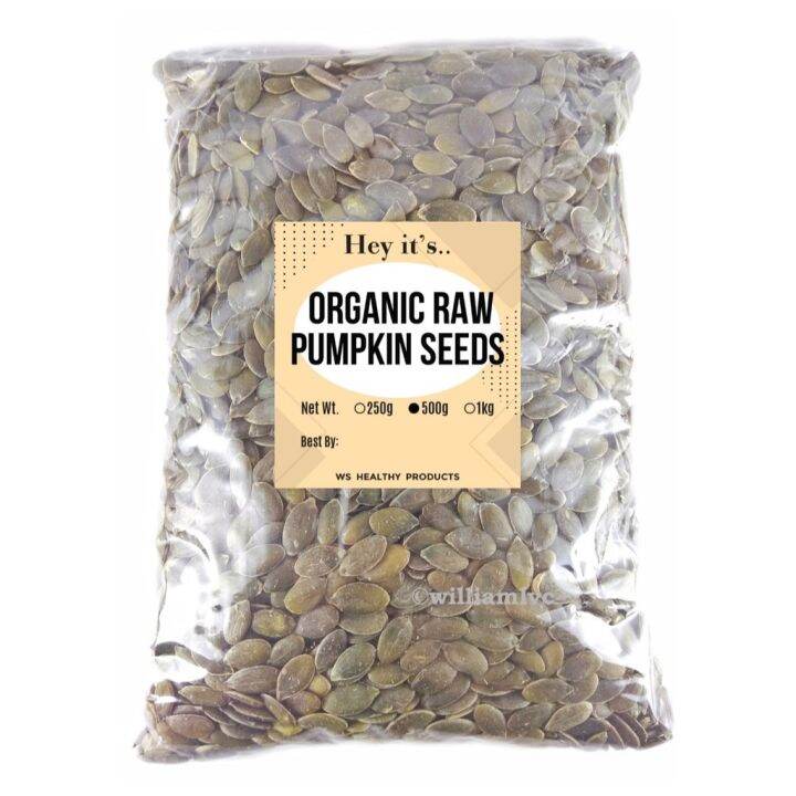 Organic Raw Pumpkin Seeds (250g 500g 1kg) Lazada PH