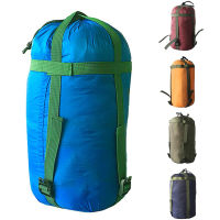 Camping nylon sleeping bag sports pack storage pouch travel carry portable outdoor tent bedding compression packs hiking