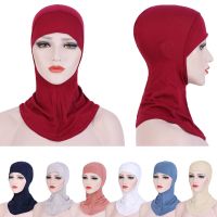 Undercarf Topi Dalam Wanita มุสลิม Penutup Kepala Penutup Penuh Modal ฮิญาบโพกศีรษะ Topi Ninja Selendang Syal Islam Syal Arab