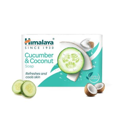 Himalaya Cucumber &amp; Coconut Soap 125g สบู่แตงกวาและน้ำมันมะพร้าว