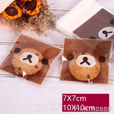 【YF】☬▼  pcs/lot Plastic Cookie for biscuits Snack Packing Wedding