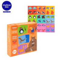 Mideer มิเดียร์ MEMORY GAME ANIMAL เกมจับคู่เหล่าสัตว์ต่างๆ