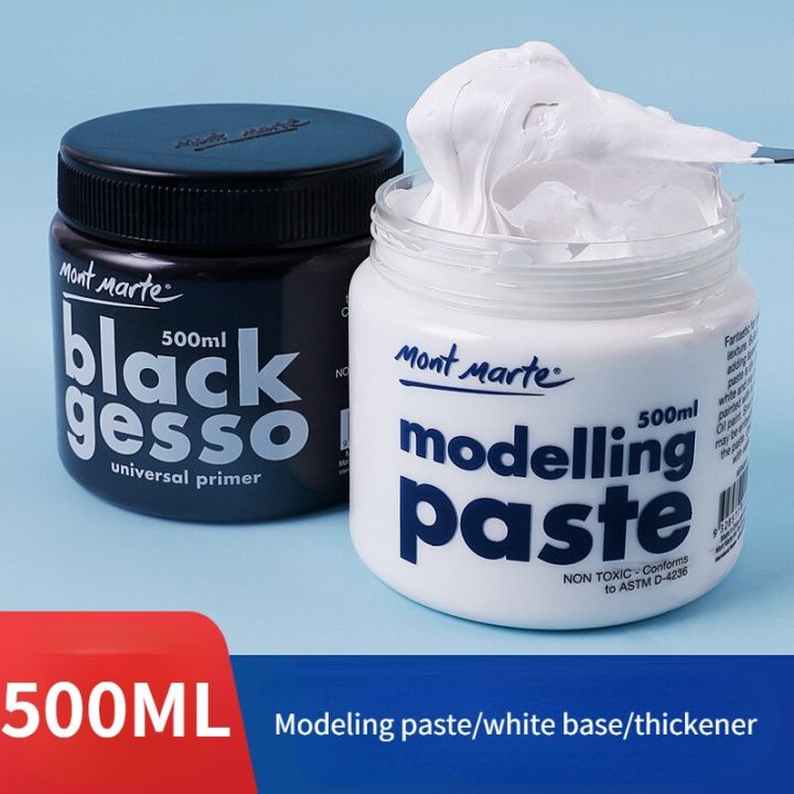 500ml-acrylic-paint-medium-agent-shaping-paste-painting-layer-white-base-oil-painting-thickener-art-professional-supplies