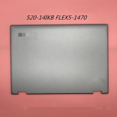 ปกหลัง LCD ฝาครอบด้านบนสำหรับแล็ปท็อป J76สำหรับ Lenovo โยคะ520-14IKB FLEX5-1470ผ้าคลุมรถตัวพิมพ์เล็กฐานซาก