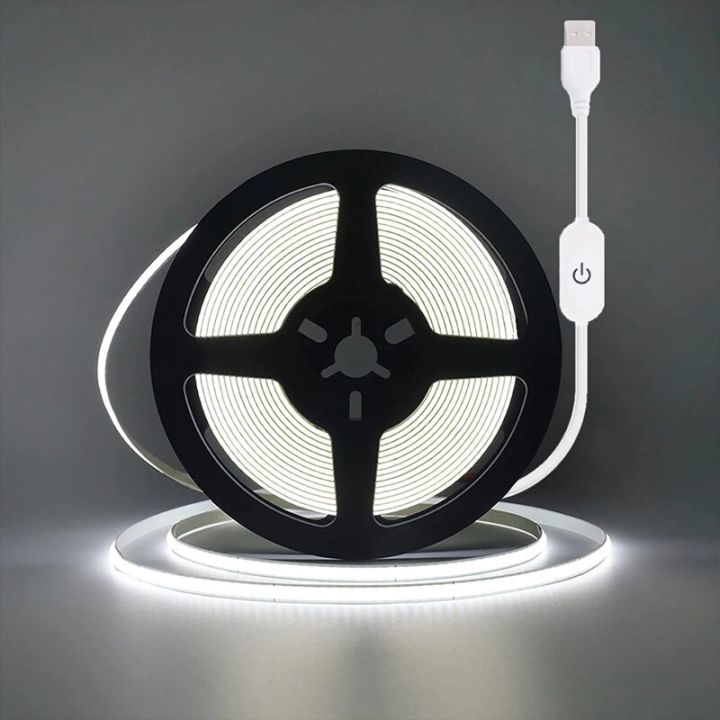 dimmable-cob-led-strip-light-with-touch-switch-5v-usb-flexible-led-tape-320leds-m-high-density-fob-led-lights-cabinet-lighting-led-strip-lighting