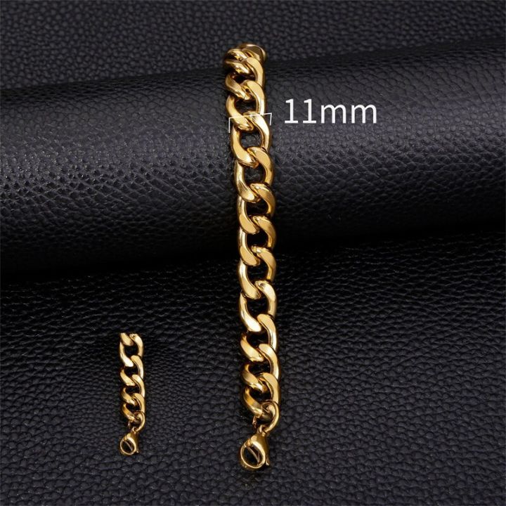 retro-3-11mm-thick-stainless-steel-bracelets-for-women-men-curb-cuban-link-chains-on-hand-rock-wrist-waterproof-male-jewelry