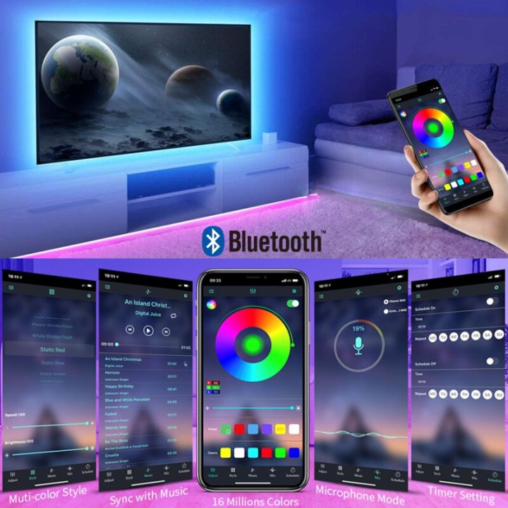 bluetooth-led-strip-lights-for-room-decor-tv-backlight-usb-neon-lights-5v-app-control-lamp-for-christmas-gift-led-strip-lighting