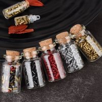 Color Universal Lighter Flint Stone Size 2.2X5mm Bottle Packaging For Petrol Kerosene Replacement Lighters  Essories